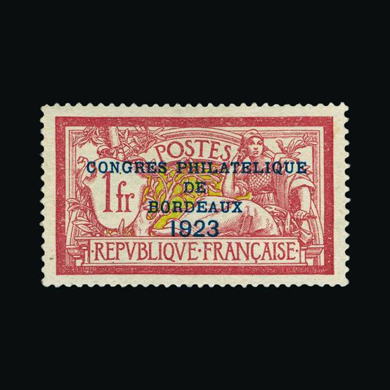Lot 18079 - France 1923 - UPA UPA Sale #80 worldwide Collections Lot 18079 - France 1923 - UPA UPA Sale #80 worldwide Collections