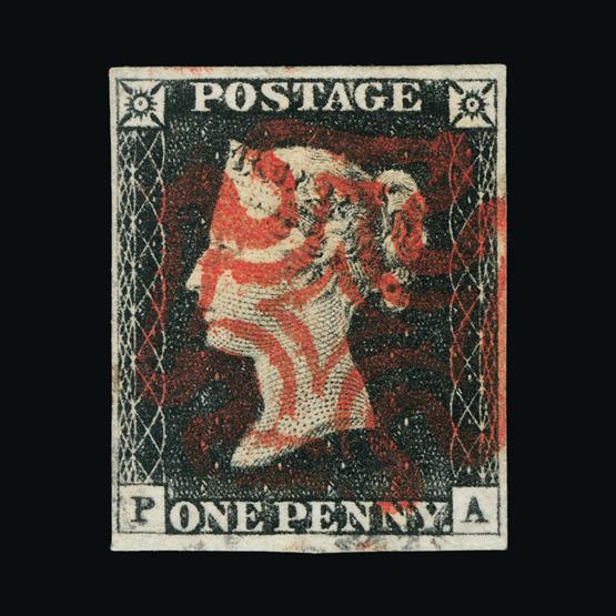 Lot 18098 - Great Britain - QV (line engraved) 1840 - UPA UPA Sale #80 worldwide Collections Lot 18098 - Great Britain - QV (line engraved) 1840 - UPA UPA Sale #80 worldwide Collections
