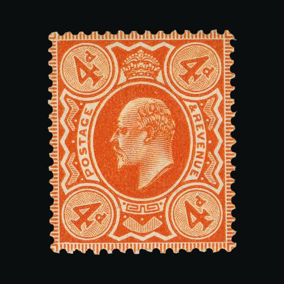 Lot 18387 - Great Britain - KEVII 1902-10 - UPA UPA Sale #80 worldwide Collections Lot 18387 - Great Britain - KEVII 1902-10 - UPA UPA Sale #80 worldwide Collections