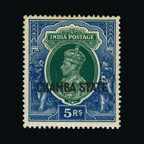 Lot 18488 - India - States - Chamba 1938 - UPA UPA Sale #80 worldwide Collections Lot 18488 - India - States - Chamba 1938 - UPA UPA Sale #80 worldwide Collections