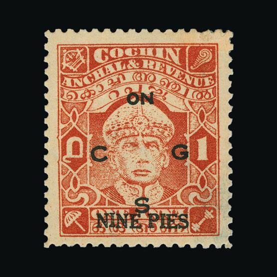 Lot 18496 - India - States - Cochin 1943 - UPA UPA Sale #80 worldwide Collections Lot 18496 - India - States - Cochin 1943 - UPA UPA Sale #80 worldwide Collections