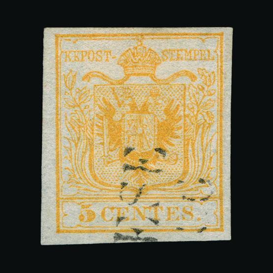 Lot 18551 - Italy - States - Lombardy & Venetia 1850-57 - UPA UPA Sale #80 worldwide Collections Lot 18551 - Italy - States - Lombardy & Venetia 1850-57 - UPA UPA Sale #80 worldwide Collections