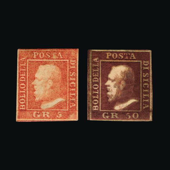 Lot 18560 - Italy - States - Sicily 1859 - UPA UPA Sale #80 worldwide Collections Lot 18560 - Italy - States - Sicily 1859 - UPA UPA Sale #80 worldwide Collections