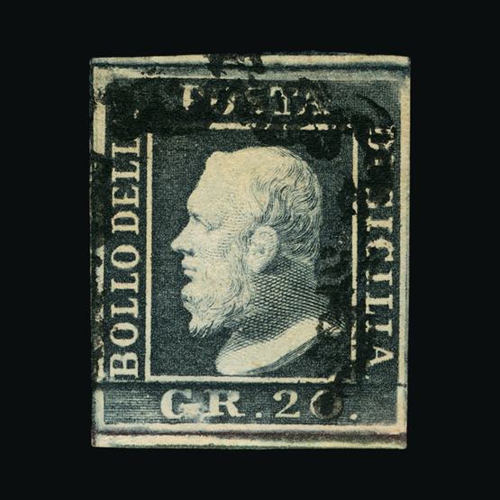 Lot 18561 - Italy - States - Sicily 1859 - UPA UPA Sale #80 worldwide Collections Lot 18561 - Italy - States - Sicily 1859 - UPA UPA Sale #80 worldwide Collections