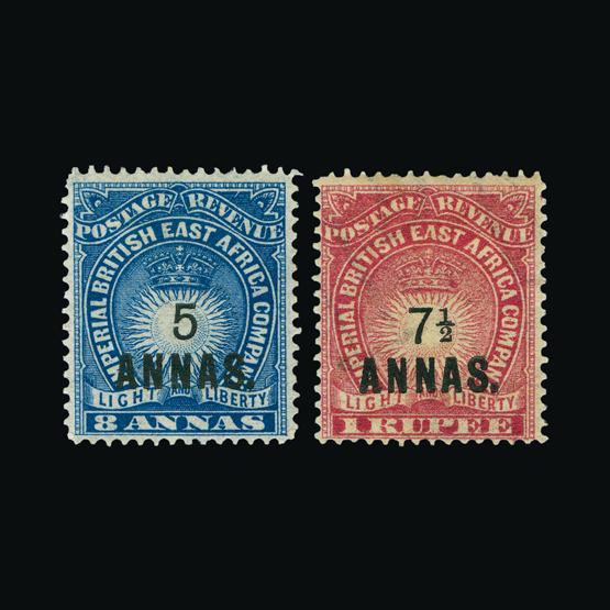 Lot 1866 - british east africa 1894 - UPA UPA Sale #80 worldwide Collections Lot 1866 - british east africa 1894 - UPA UPA Sale #80 worldwide Collections