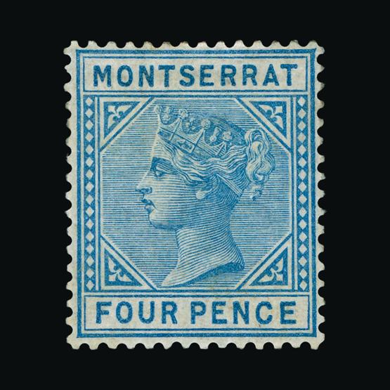 Lot 18661 - montserrat 1880 - UPA UPA Sale #80 worldwide Collections Lot 18661 - montserrat 1880 - UPA UPA Sale #80 worldwide Collections