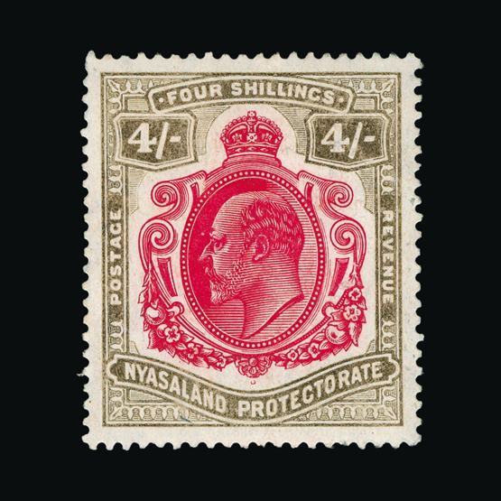 Lot 18758 - nyasaland 1908-11 - UPA UPA Sale #80 worldwide Collections Lot 18758 - nyasaland 1908-11 - UPA UPA Sale #80 worldwide Collections