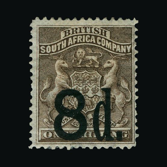 Lot 18777 - rhodesia 1892 - UPA UPA Sale #80 worldwide Collections Lot 18777 - rhodesia 1892 - UPA UPA Sale #80 worldwide Collections