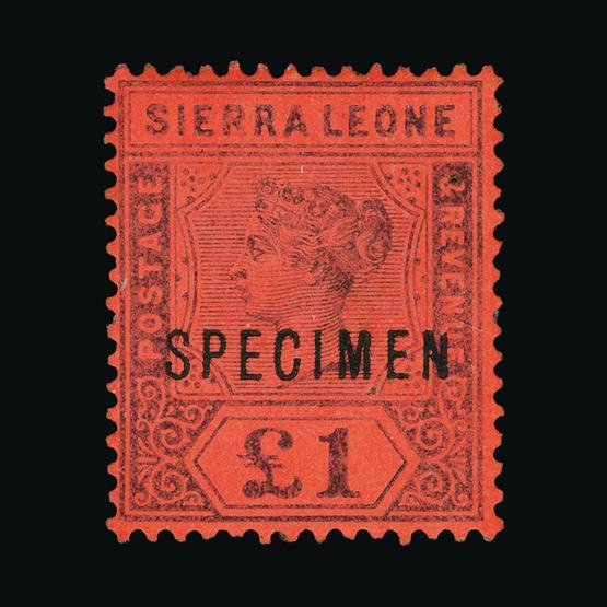 Lot 18817 - sierra leone 1896-7 - UPA UPA Sale #80 worldwide Collections Lot 18817 - sierra leone 1896-7 - UPA UPA Sale #80 worldwide Collections