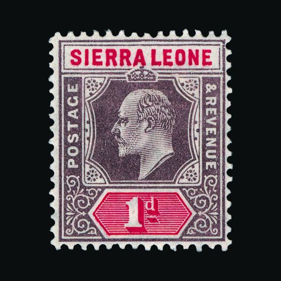 Lot 18818 - sierra leone 1904-05 - UPA UPA Sale #80 worldwide Collections Lot 18818 - sierra leone 1904-05 - UPA UPA Sale #80 worldwide Collections
