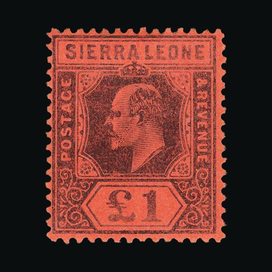 Lot 18819 - sierra leone 1904-05 - UPA UPA Sale #80 worldwide Collections Lot 18819 - sierra leone 1904-05 - UPA UPA Sale #80 worldwide Collections