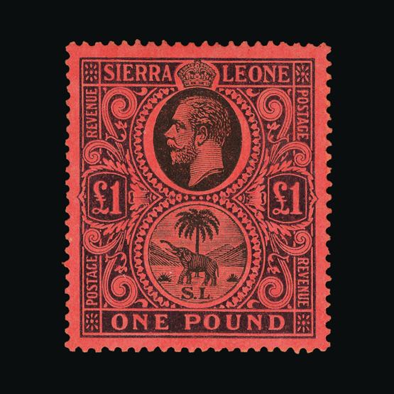 Lot 18822 - sierra leone 1912-21 - UPA UPA Sale #80 worldwide Collections Lot 18822 - sierra leone 1912-21 - UPA UPA Sale #80 worldwide Collections
