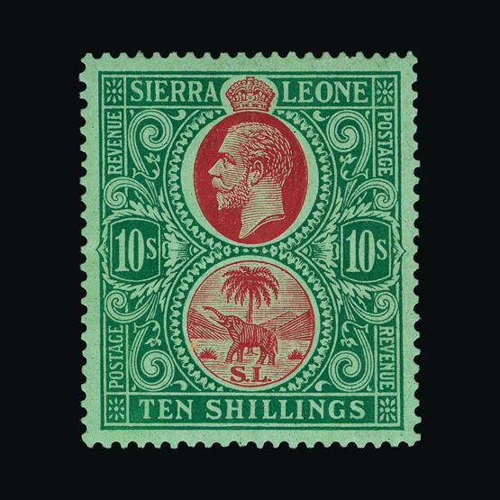 Lot 18825 - sierra leone 1921-7 - UPA UPA Sale #80 worldwide Collections Lot 18825 - sierra leone 1921-7 - UPA UPA Sale #80 worldwide Collections