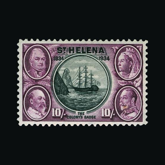 Lot 18872 - st. helena 1934 -  UPA UPA Sale #80 worldwide Collections