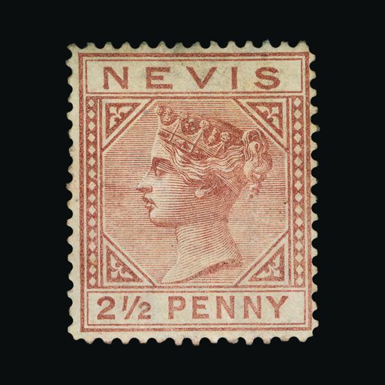 Lot 18882 - St. Kitts and Nevis - Nevis 1879-80 - UPA UPA Sale #80 worldwide Collections Lot 18882 - St. Kitts and Nevis - Nevis 1879-80 - UPA UPA Sale #80 worldwide Collections
