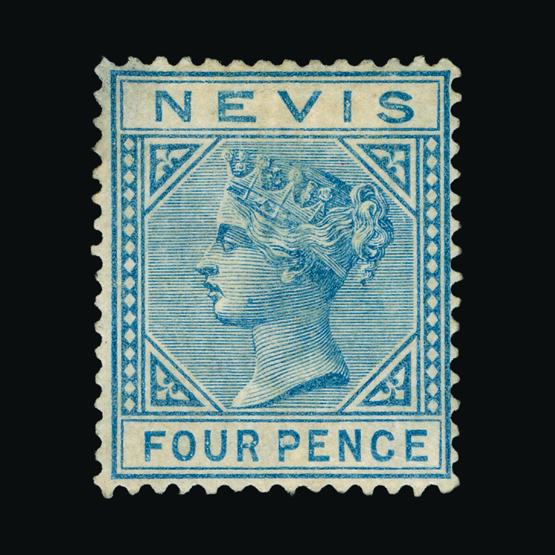 Lot 18885 - St. Kitts and Nevis - Nevis 1882-90 - UPA UPA Sale #80 worldwide Collections Lot 18885 - St. Kitts and Nevis - Nevis 1882-90 - UPA UPA Sale #80 worldwide Collections