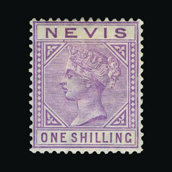 Lot 18887 - St. Kitts and Nevis - Nevis 1882-90 - UPA UPA Sale #80 worldwide Collections Lot 18887 - St. Kitts and Nevis - Nevis 1882-90 - UPA UPA Sale #80 worldwide Collections