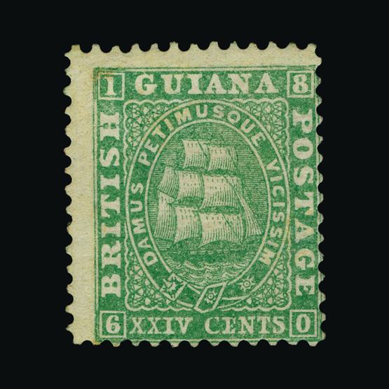 Lot 1920 - british guiana 1860-63 -  UPA UPA Sale #80 worldwide Collections