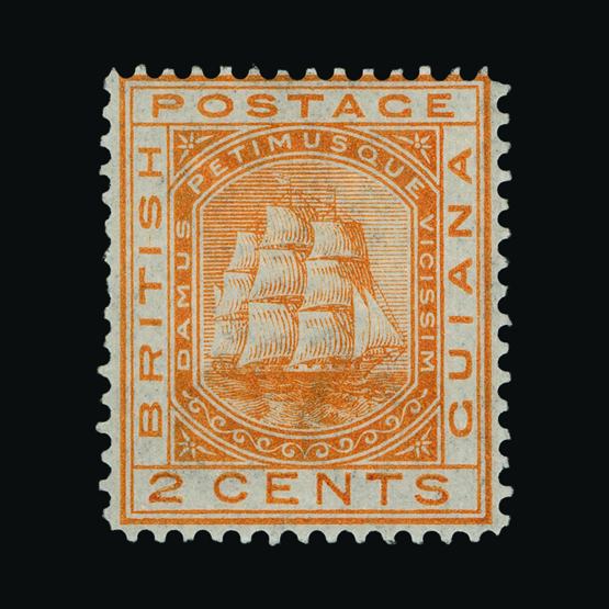 Lot 1924 - british guiana 1876-79 -  UPA UPA Sale #80 worldwide Collections