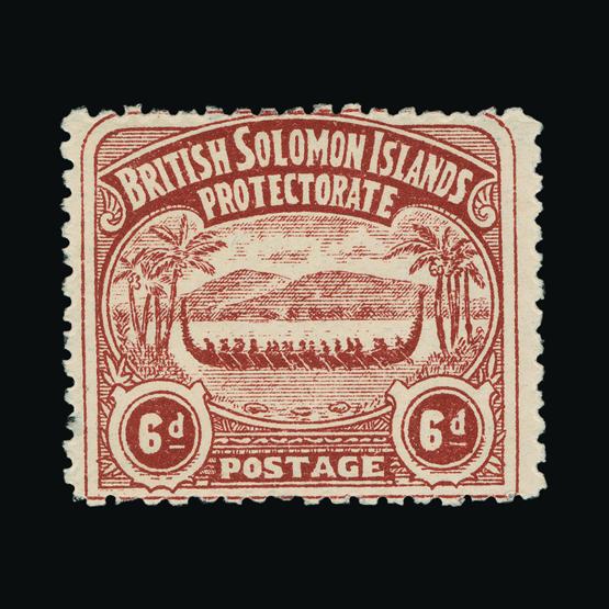 Lot 2163 - british solomon islands 1907 -  UPA UPA Sale #80 worldwide Collections