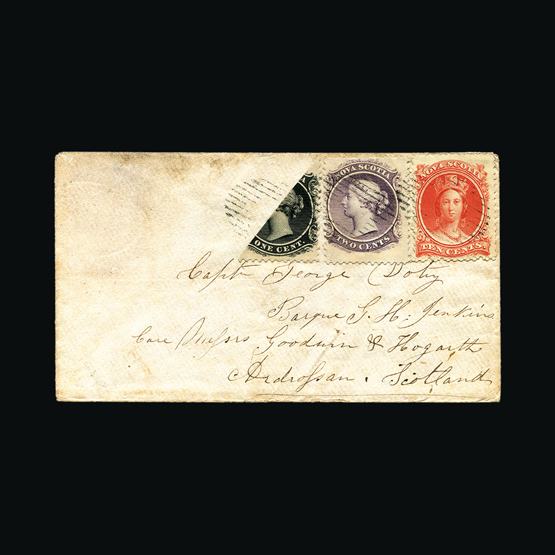 Lot 2797 - canada - nova scotia 1866 - UPA UPA Sale #80 worldwide Collections Lot 2797 - canada - nova scotia 1866 - UPA UPA Sale #80 worldwide Collections