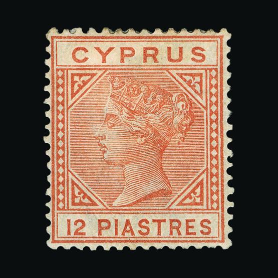 Lot 3592 - Cyprus 1882-6 -  UPA UPA Sale #80 worldwide Collections