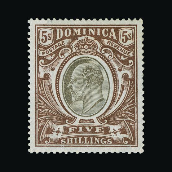 Lot 3799 - dominica 1903-07 -  UPA UPA Sale #80 worldwide Collections