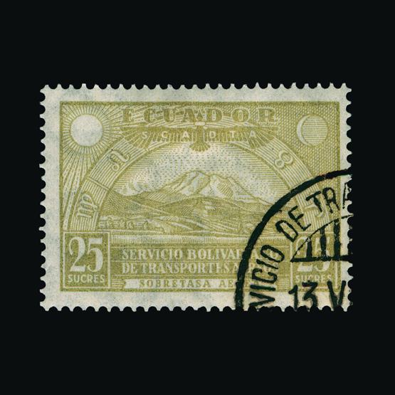 Lot 3910 - Ecuador 1929 - UPA UPA Sale #80 worldwide Collections Lot 3910 - Ecuador 1929 - UPA UPA Sale #80 worldwide Collections