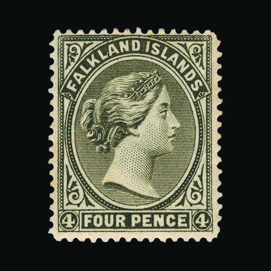 Lot 4042 - falkland islands 1885-91 - UPA UPA Sale #80 worldwide Collections Lot 4042 - falkland islands 1885-91 - UPA UPA Sale #80 worldwide Collections