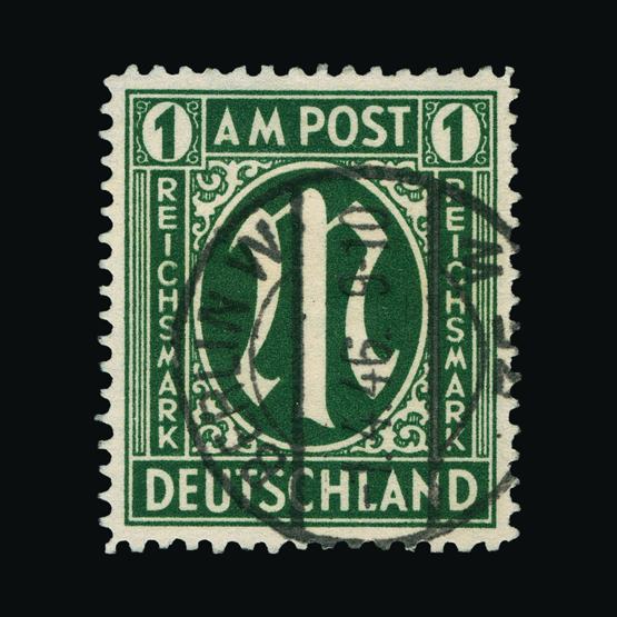 Lot 5618 - Germany - Allied Military Post 1945-1946 -  UPA UPA Sale #80 worldwide Collections