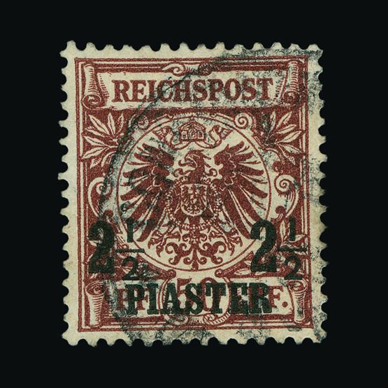 Lot 6068 - Germany - Post Offices in Turkish Empire 1889 - UPA UPA Sale #80 worldwide Collections Lot 6068 - Germany - Post Offices in Turkish Empire 1889 - UPA UPA Sale #80 worldwide Collections