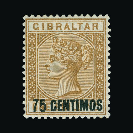 Lot 6117 - Gibraltar 1889 - UPA UPA Sale #80 worldwide Collections Lot 6117 - Gibraltar 1889 - UPA UPA Sale #80 worldwide Collections