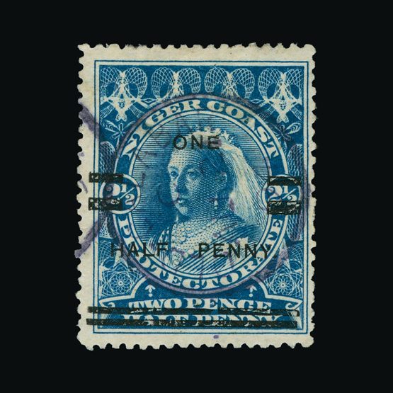 Lot 15892 - Nigeria - Niger Coast Protectorate 1894 - UPA UPA Sale #81 worldwide Collections Lot 15892 - Nigeria - Niger Coast Protectorate 1894 - UPA UPA Sale #81 worldwide Collections