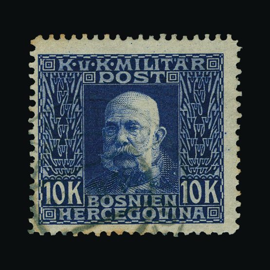 Lot 2031 - bosnia and herzegovina 1912 -  UPA UPA Sale #81 worldwide Collections