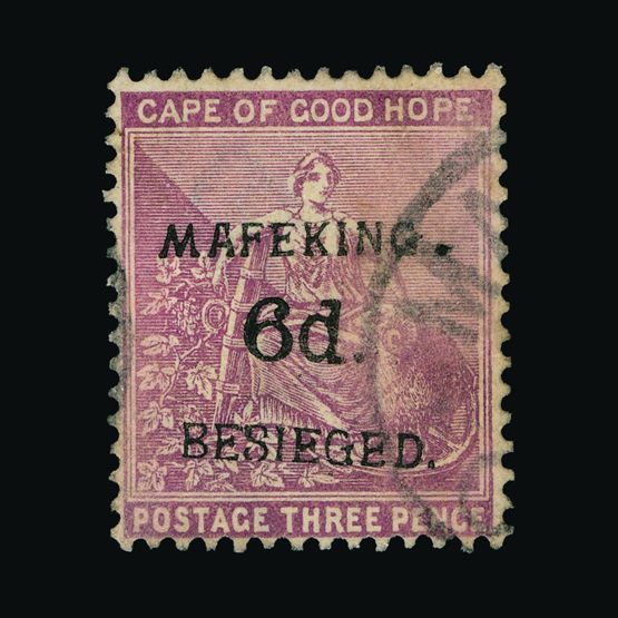 Lot 3551 - Cape of Good Hope - Mafeking 1900 - UPA UPA Sale #81 worldwide Collections Lot 3551 - Cape of Good Hope - Mafeking 1900 - UPA UPA Sale #81 worldwide Collections