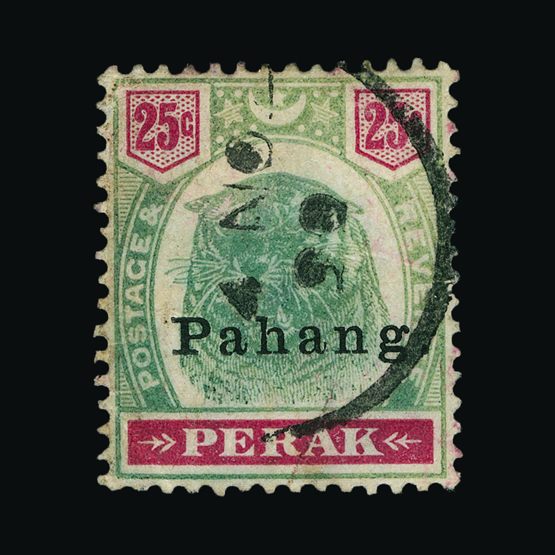 Lot 13632 - Malaya - Pahang 1898 - UPA UPA Sale #82 worldwide Collections Lot 13632 - Malaya - Pahang 1898 - UPA UPA Sale #82 worldwide Collections