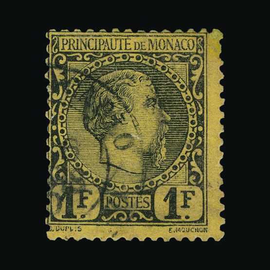 Lot 14455 - Monaco 1885 -  UPA UPA Sale #82 worldwide Collections