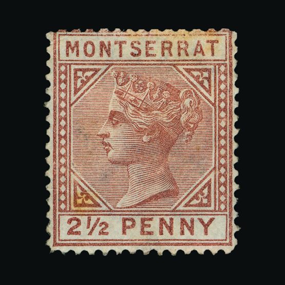 Lot 14606 - montserrat 1880 -  UPA UPA Sale #82 worldwide Collections