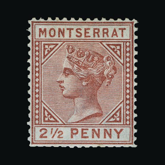 Lot 14607 - montserrat 1880 -  UPA UPA Sale #82 worldwide Collections