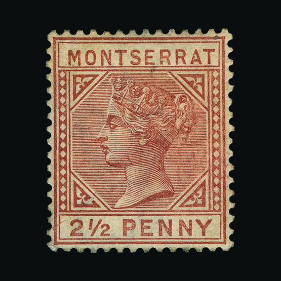 Lot 14611 - montserrat 1884-85 -  UPA UPA Sale #82 worldwide Collections
