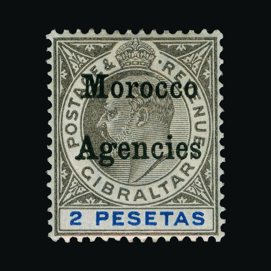 Lot 14723 - Morocco Agencies - Gibraltar Period 1903-05 -  UPA UPA Sale #82 worldwide Collections