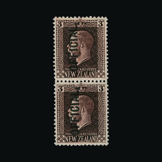 Lot 15319 - New Zealand - Officials 1916 - UPA UPA Sale #82 worldwide Collections Lot 15319 - New Zealand - Officials 1916 - UPA UPA Sale #82 worldwide Collections