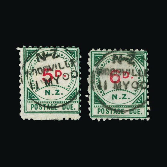 Lot 15347 - New Zealand - Postage Dues 1899-1900 - UPA UPA Sale #82 worldwide Collections Lot 15347 - New Zealand - Postage Dues 1899-1900 - UPA UPA Sale #82 worldwide Collections