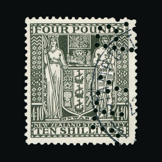 Lot 15365 - New Zealand - Postal Fiscals 1931-40 -  UPA UPA Sale #82 worldwide Collections