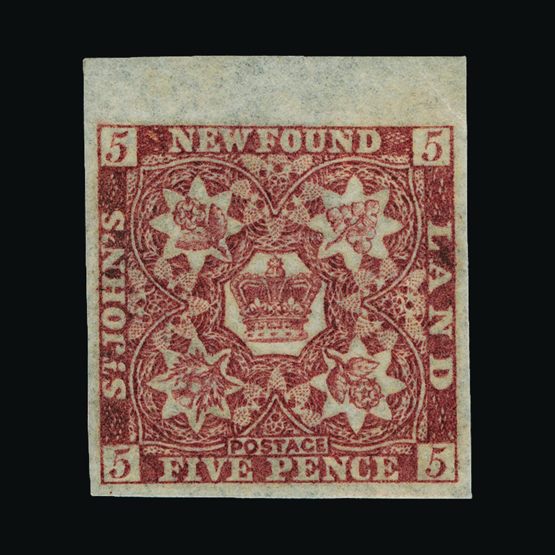 Lot 15415 - Newfoundland 1860 - UPA UPA Sale #82 worldwide Collections Lot 15415 - Newfoundland 1860 - UPA UPA Sale #82 worldwide Collections