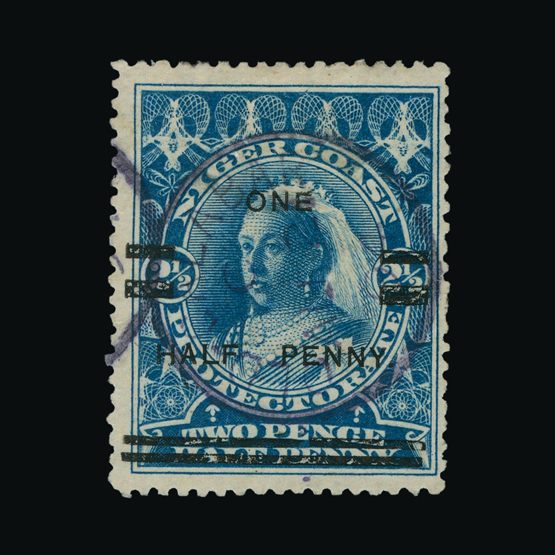 Lot 15706 - Nigeria - Niger Coast Protectorate 1894 - UPA UPA Sale #82 worldwide Collections Lot 15706 - Nigeria - Niger Coast Protectorate 1894 - UPA UPA Sale #82 worldwide Collections