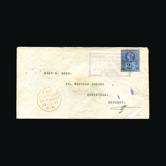 Lot 15710 - Nigeria - Niger Coast Protectorate 1897 - UPA UPA Sale #82 worldwide Collections Lot 15710 - Nigeria - Niger Coast Protectorate 1897 - UPA UPA Sale #82 worldwide Collections