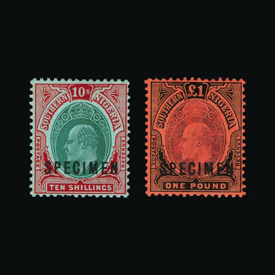 Lot 15746 - nigeria - southern nigeria 1907-11 - UPA UPA Sale #82 worldwide Collections Lot 15746 - nigeria - southern nigeria 1907-11 - UPA UPA Sale #82 worldwide Collections