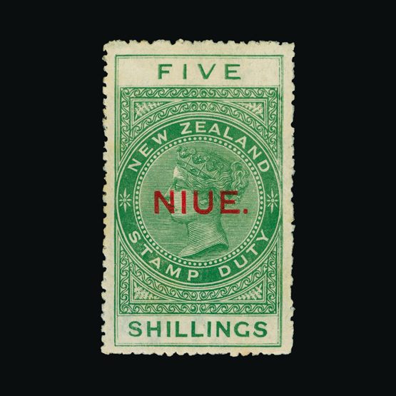 Lot 15761 - niue 1918 -  UPA UPA Sale #82 worldwide Collections