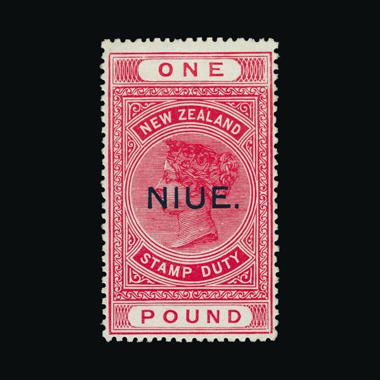 Lot 15763 - niue 1918-29 -  UPA UPA Sale #82 worldwide Collections
